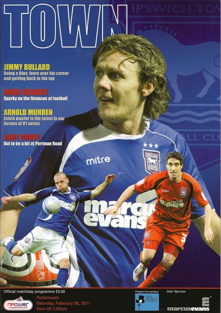 Ipswich Town FC v Portsmouth FC